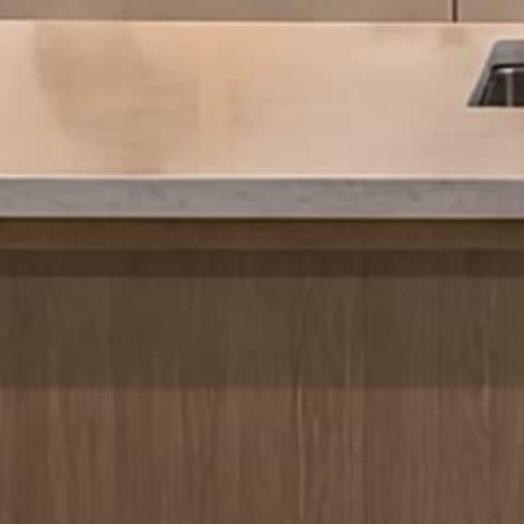 Honed stone worktop