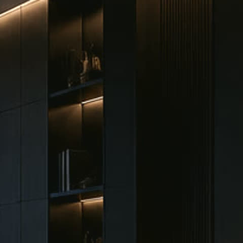Smoked walnut timber
