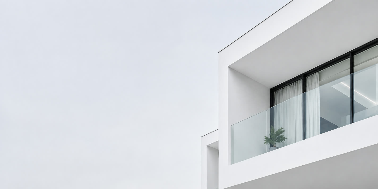 Balcony detail in daylight
