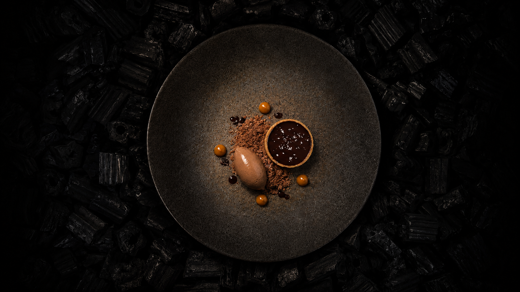 Valrhona chocolate, sea salt