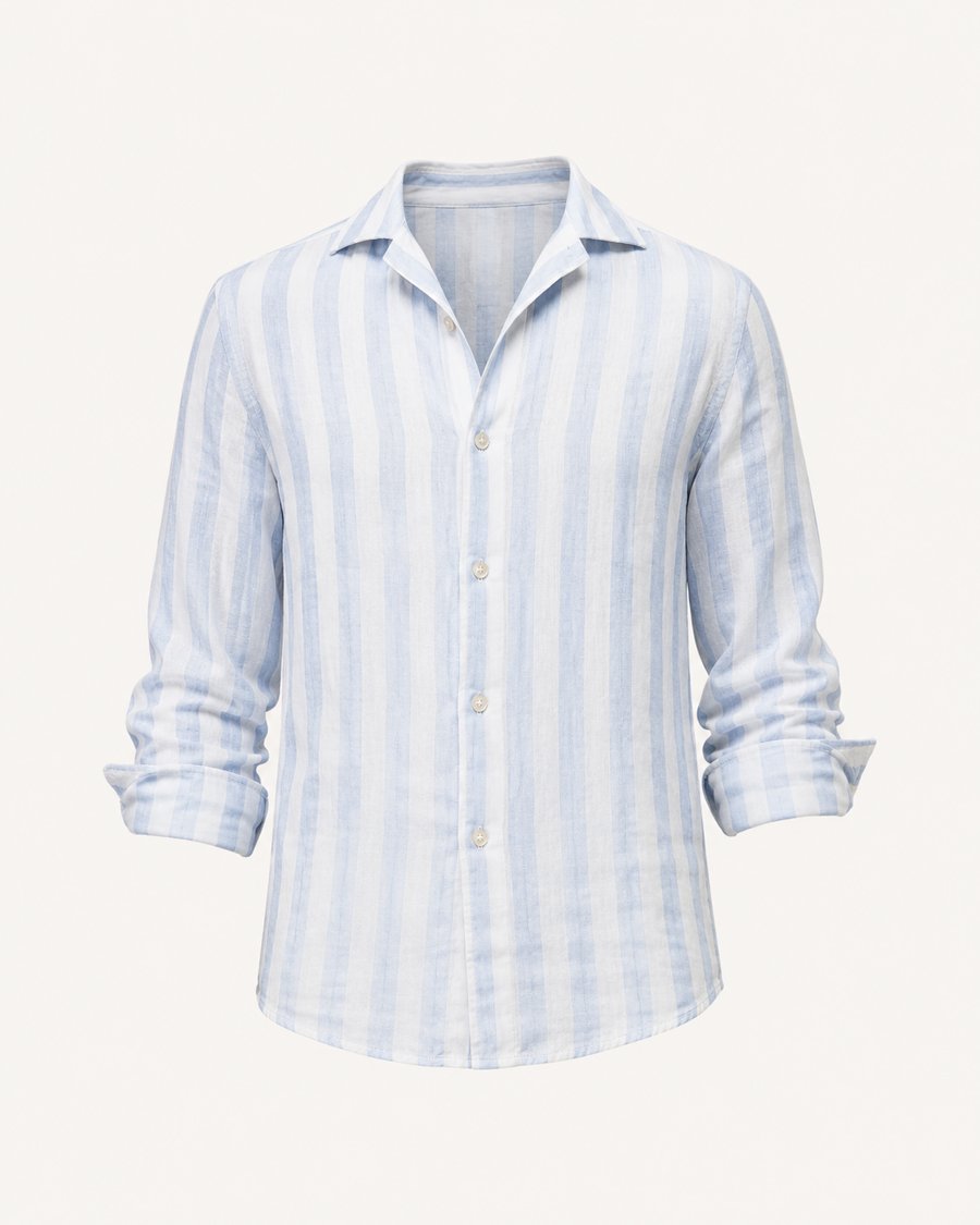 Striped linen shirt