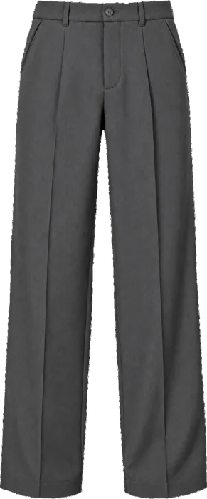 Charcoal wide trousers